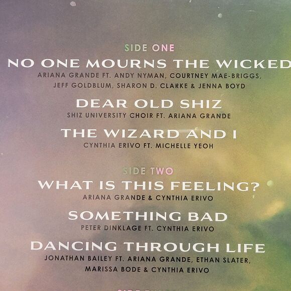 VINYL Wicked: The Soundtrack Limited Split Green Pink 2 LP - NEW / SEALED - Picture 5 of 6